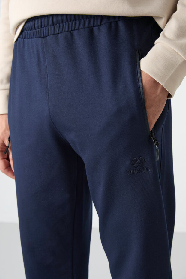 Tommy Life Air Max Printed Indigo Men's Tracksuit Bottom - 4