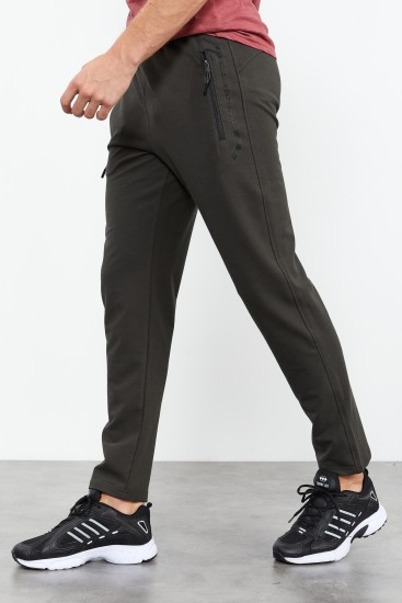 Tommy Life Pocket Detailed Khaki Men's Tracksuit Bottom - TOMMYLIFE (1)