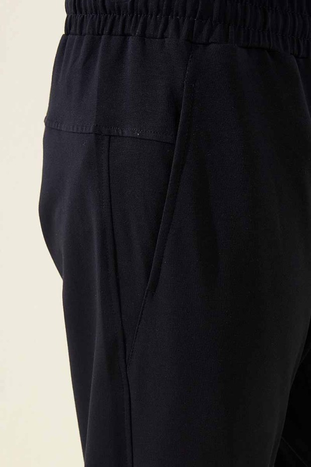 Tommy Life Sports Printed Navy Blue-White Men's Tracksuit Bottom