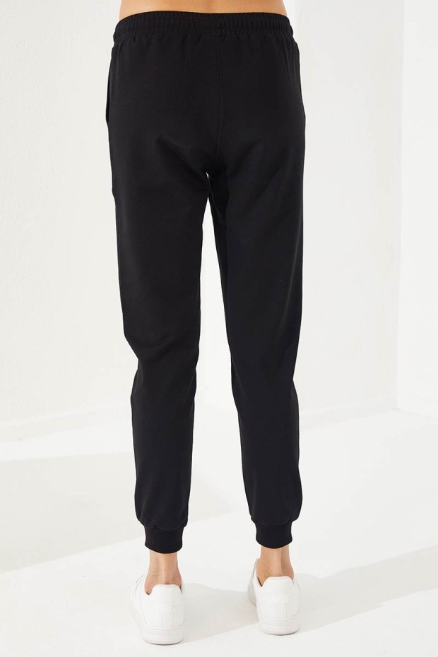 Women's Hooded Jogger Pink-Blue Tracksuit - 95260