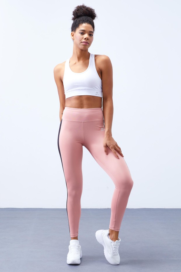 Tommy Life High Waist Micro Scuba Sports Powder Women's Tights