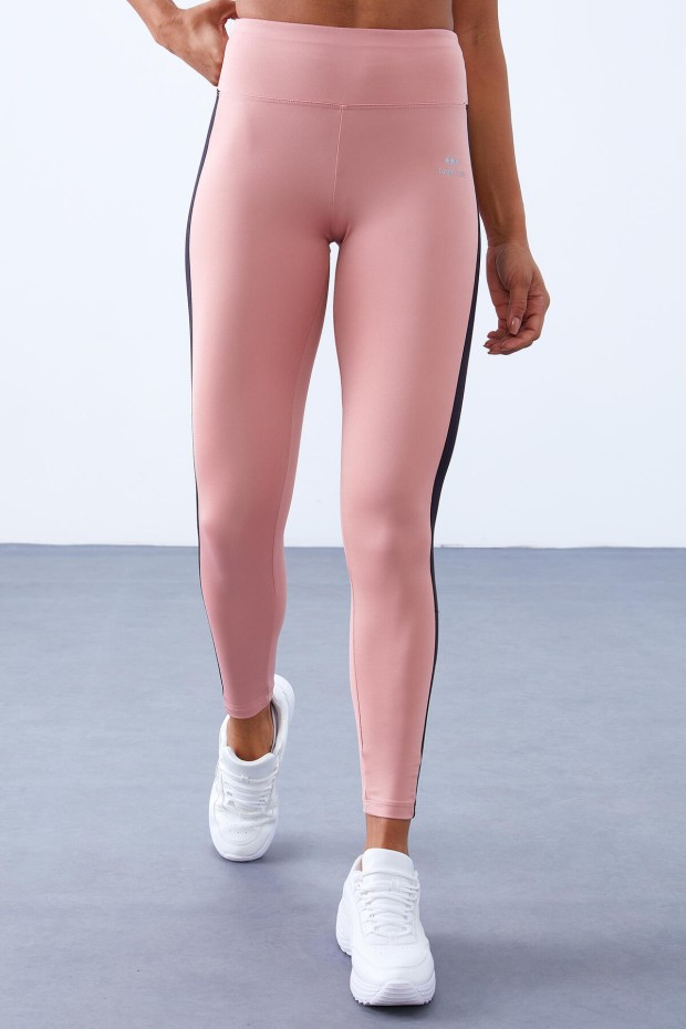 Tommy Life High Waist Micro Scuba Sports Powder Women's Tights