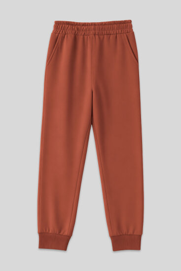 Tommy Life Classic Cuffed Cinnamon Women's Tracksuit Bottom 
