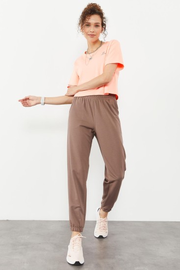 Cuffed Earthlike Women's Tracksuit Bottom 