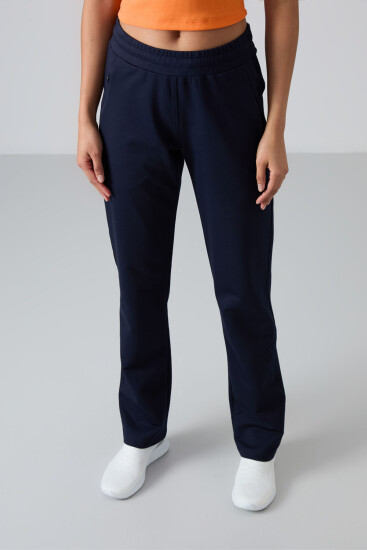 Tommy Life Zip Pocket Indigo Women's Tracksuit Bottom - TOMMYLIFE (1)