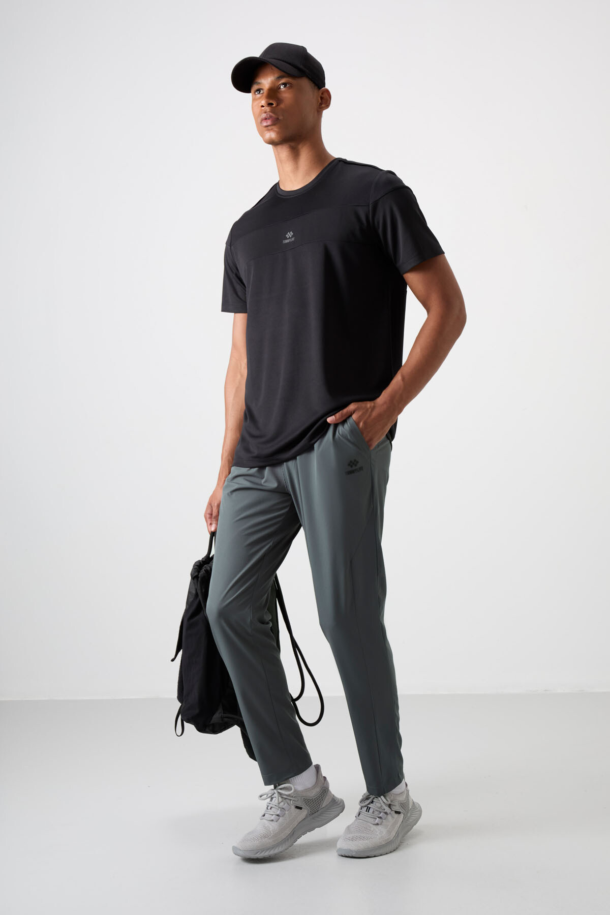 Haki İnce Yumuşak Comfort Fit Erkek Eşofman Alt - 82119 - TOMMYLIFE