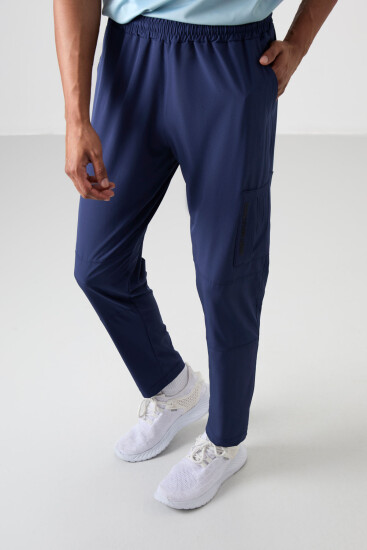 İndigo İnce Yumuşak Comfort Fit Erkek Eşofman Alt - 82120 - TOMMYLIFE