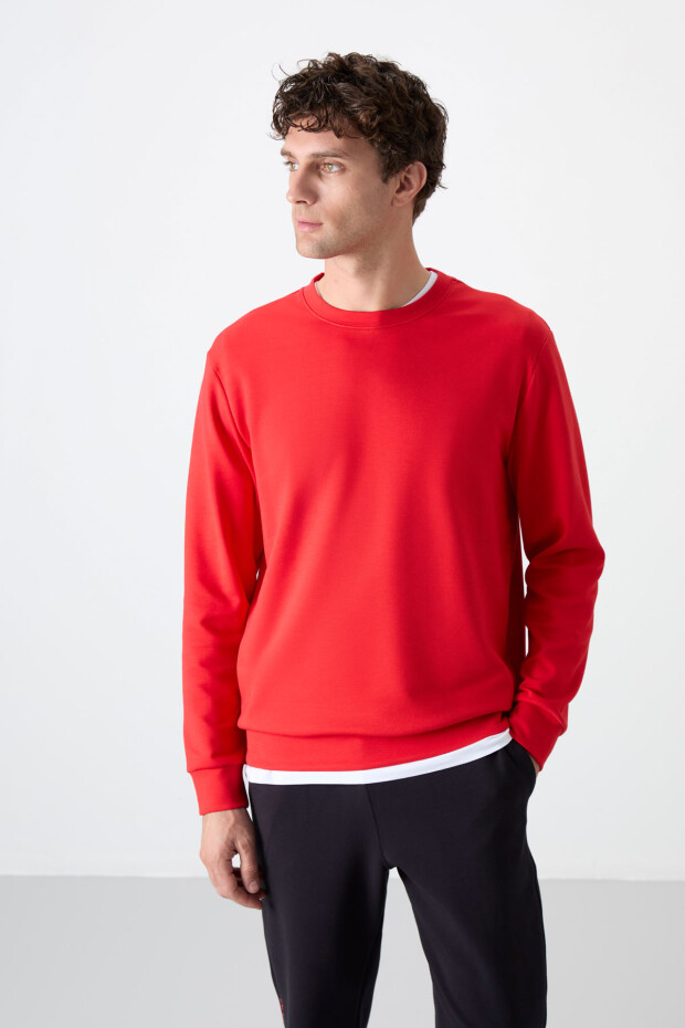 Fiesta Basic O Yaka Rahat Form Erkek Sweatshirt - 88053