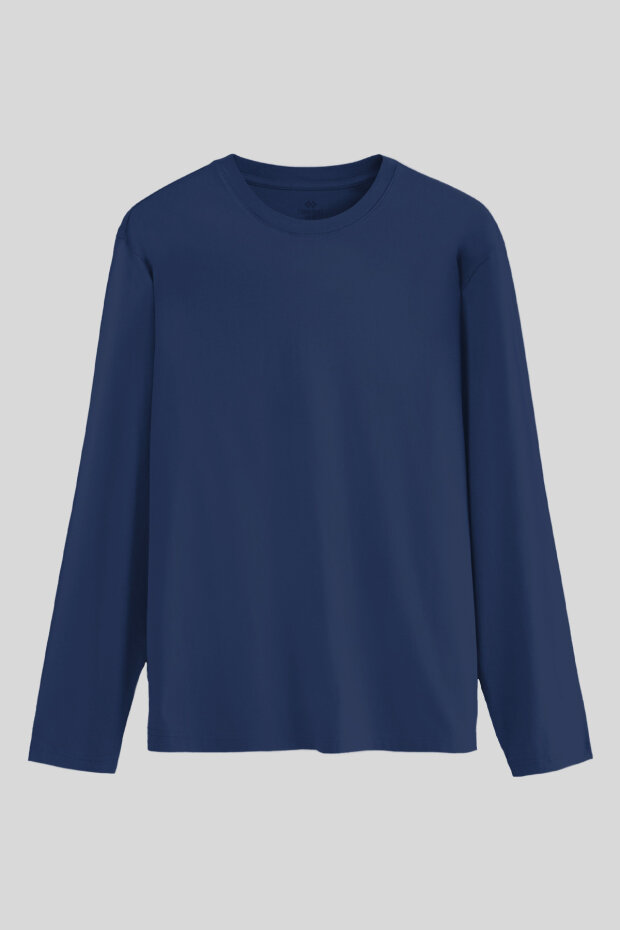İndigo Standart Fit Basic O Yaka Erkek Sweatshirt - 87997 - 1