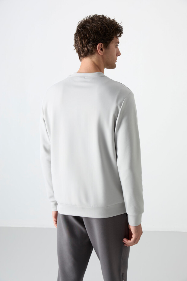 Taş Basic O Yaka Rahat Form Erkek Sweatshirt - 88053