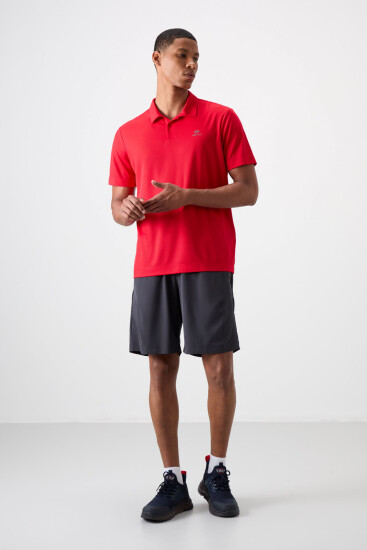 Antrasıt Kalın Yumuşak Comfort Fit Erkek Şort - 81268 - TOMMYLIFE