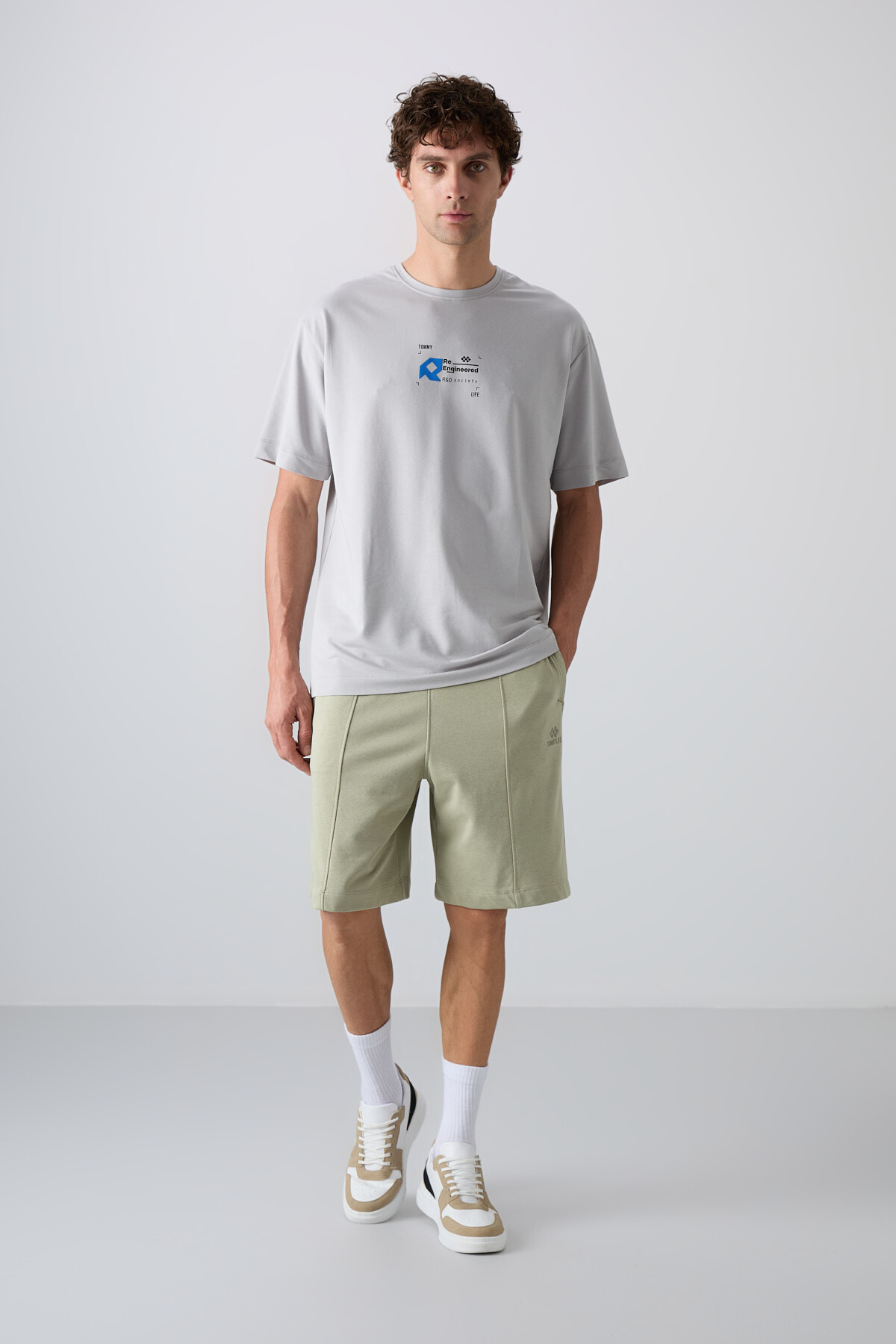 Çağla Pamuklu Kalın Yumuşak Dokulu Comfort Fit Basic Erkek Şort - 81261 - TOMMYLIFE