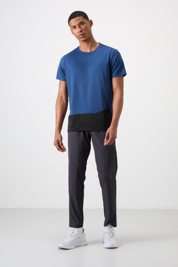 Parlament Nefes Alan Dokulu İnce Esnek Standart Fit Erkek Performans T-Shirt - 88383 - TOMMYLIFE (1)