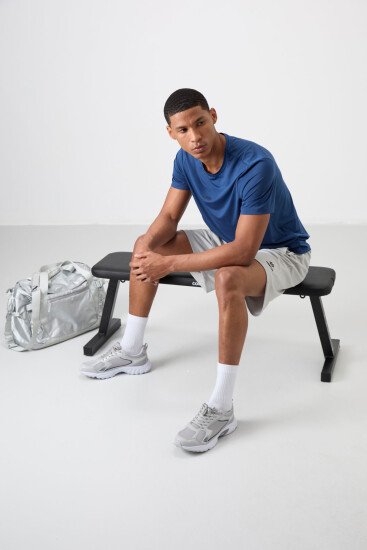 Parlament Nefes Alan Dokulu İnce Esnek Standart Fit Erkek Performans T-Shirt - 88384 - TOMMYLIFE (1)