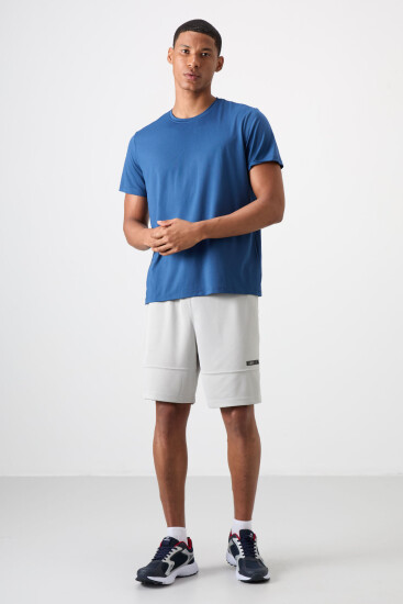 Parlament Nefes Alan Dokulu İnce Esnek Standart Fit Erkek Performans T-Shirt - 88388 - TOMMYLIFE (1)