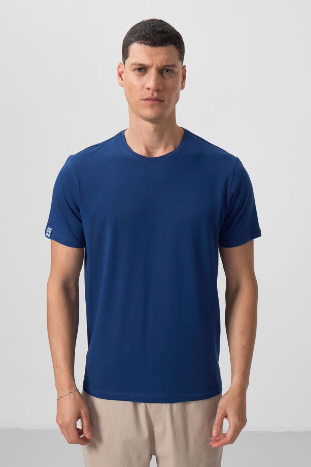 Parlament Erkek Basic Kısa Kol Standart Kalıp O Yaka T-shirt - 87911 - 5