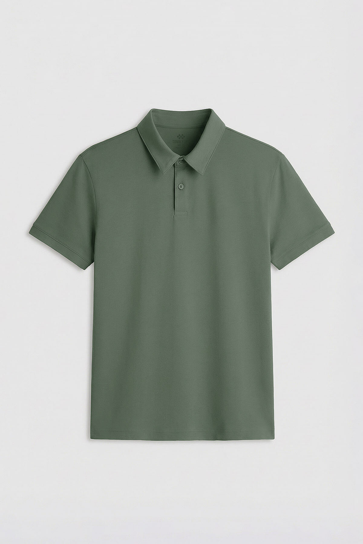 Açık Yeşil Standart Kalıp Basic Polo Yaka Erkek T-Shirt - 87768 - TOMMYLIFE