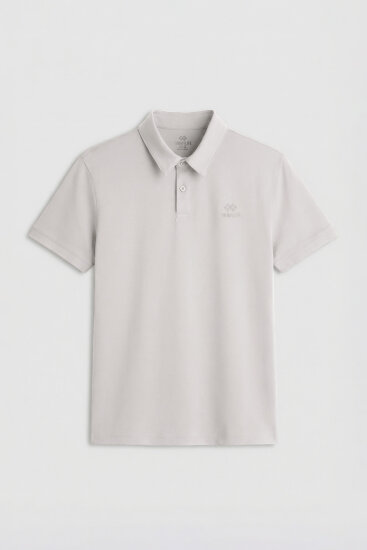 Taş Standart Kalıp Basic Polo Yaka Erkek T-Shirt - 87748 