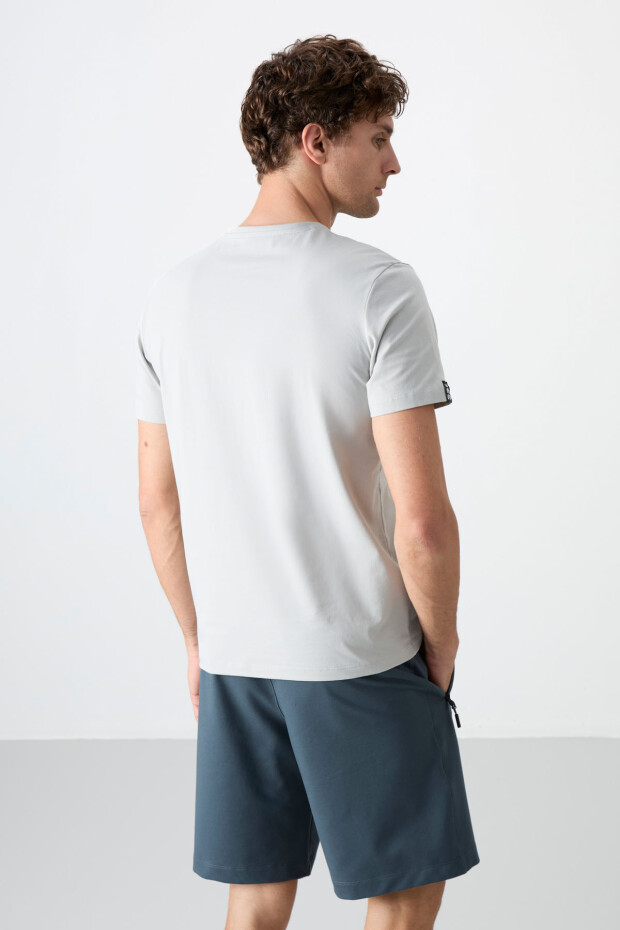 Taş Basic Kısa Kol Standart Kalıp V Yaka Erkek T-Shirt - 87912