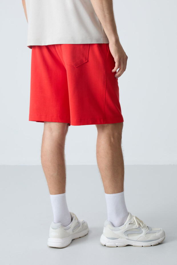 Fiesta Pamuklu Kalın Yumuşak Dokulu Standart Fit Basic Erkek Şort - 81275 - 5