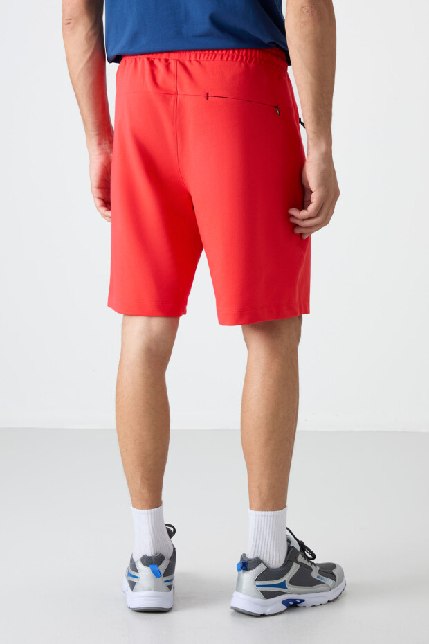 Fiesta Gizli Fermuar Arka Cepli Bağcıklı Standart Kalıp Erkek Şort - 81136 - 5