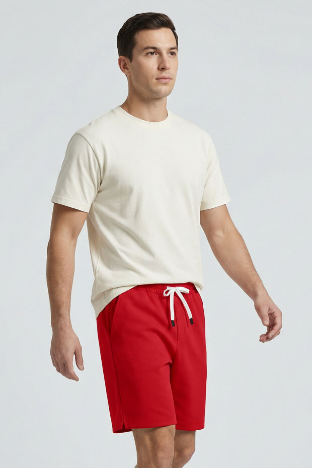 Fiesta Standart Fit Basic Arka Cepli Erkek Şort - 88314 - 3