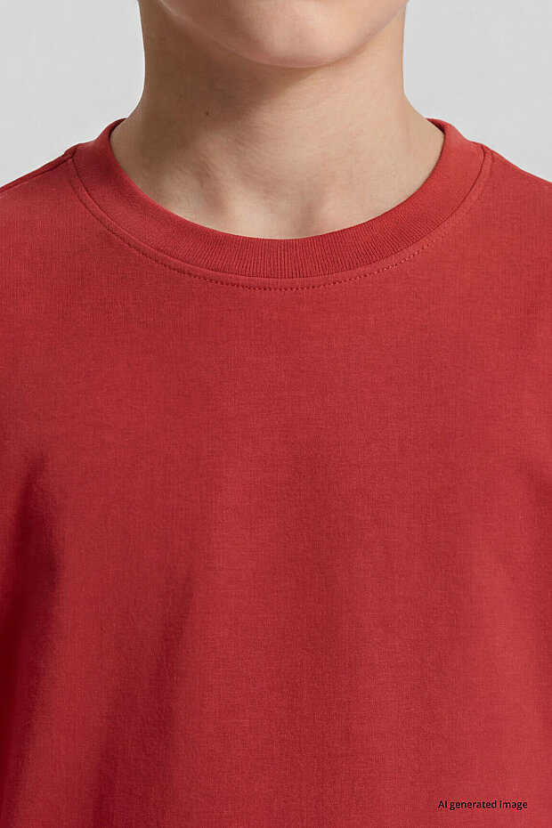 Fiesta O Yaka Standart Fit Basic Uzun Kollu Unisex Çocuk T-Shirt - 11329 - 4