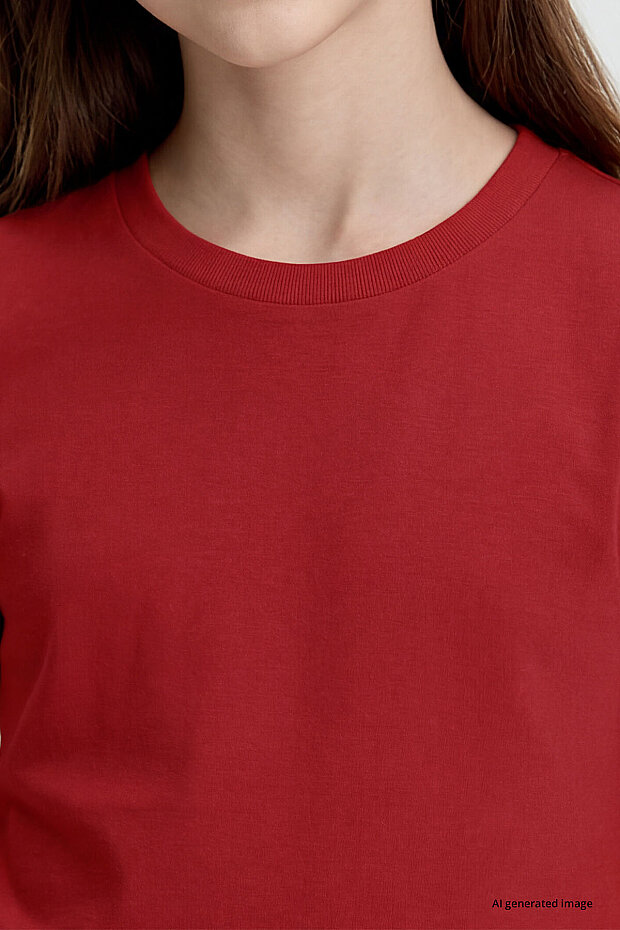Fiesta O Yaka Standart Fit Basic Unisex Çocuk T-Shirt - 11328 - 3