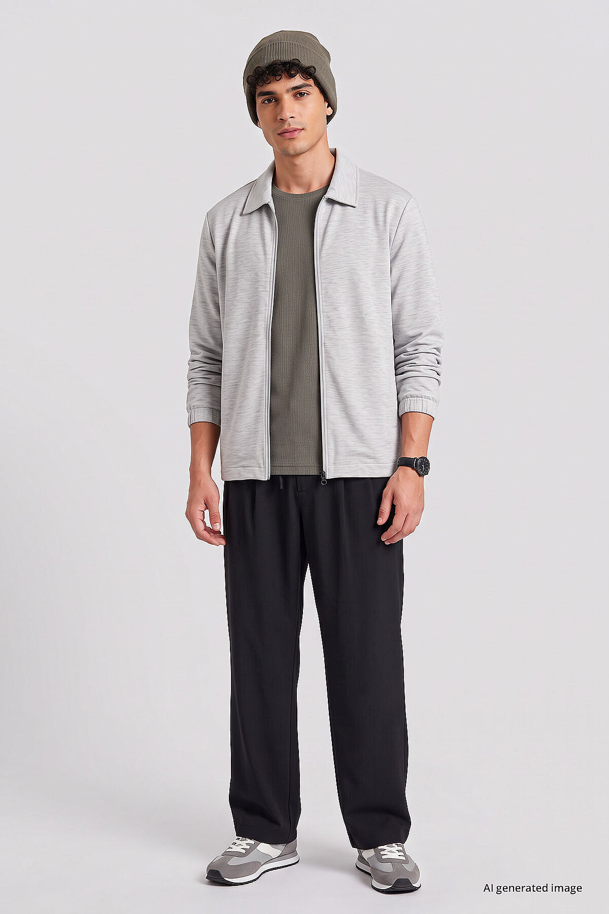 Gri Rahat Form Erkek Ceket - 88494 - TOMMYLIFE