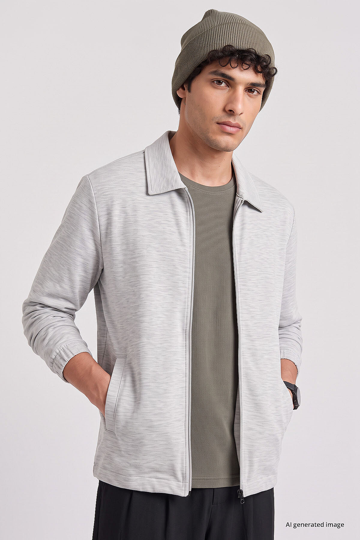 Gri Rahat Form Erkek Ceket - 88494 - TOMMYLIFE (1)
