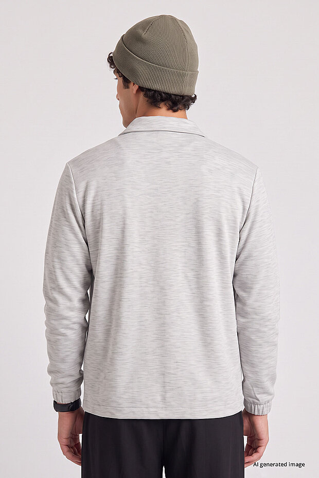 Gri Rahat Form Erkek Ceket - 88494 - 5
