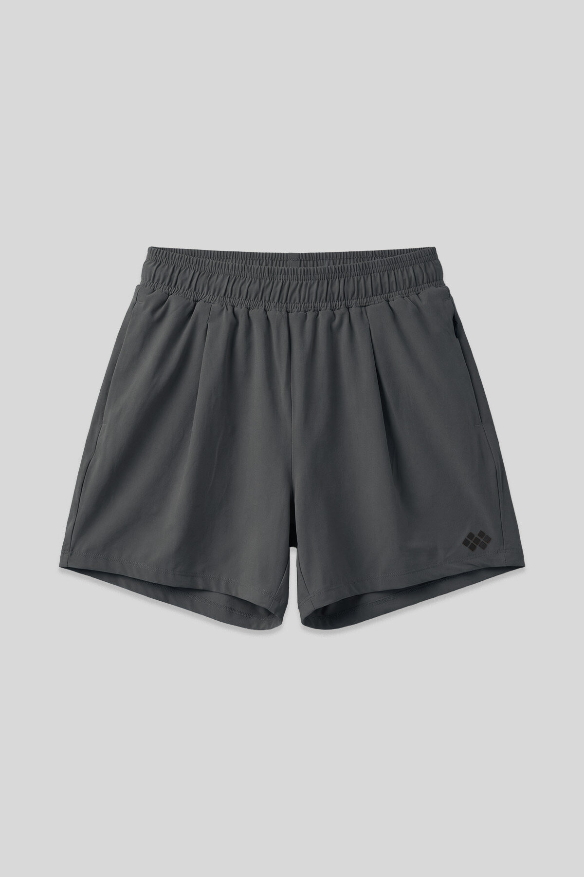 Haki Gizli Cep Fermuarlı Rahat Form Kadın Şort - 91014 - TOMMYLIFE