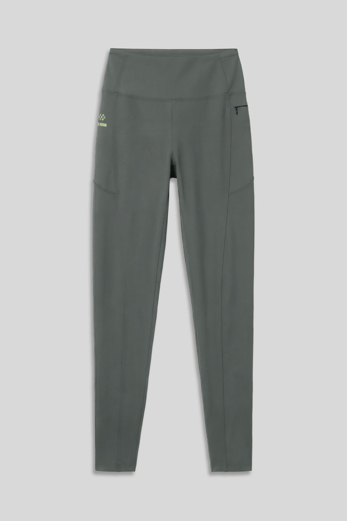 Haki Esnek Standart Fit Performans Kadın Tayt - 94667 - TOMMYLIFE