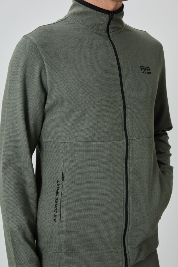 Carlos Haki Standart Kalıp Erkek Eşofman Takım - 85209 - 5