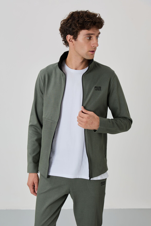 Carlos Haki Standart Kalıp Erkek Eşofman Takım - 85209 - 2