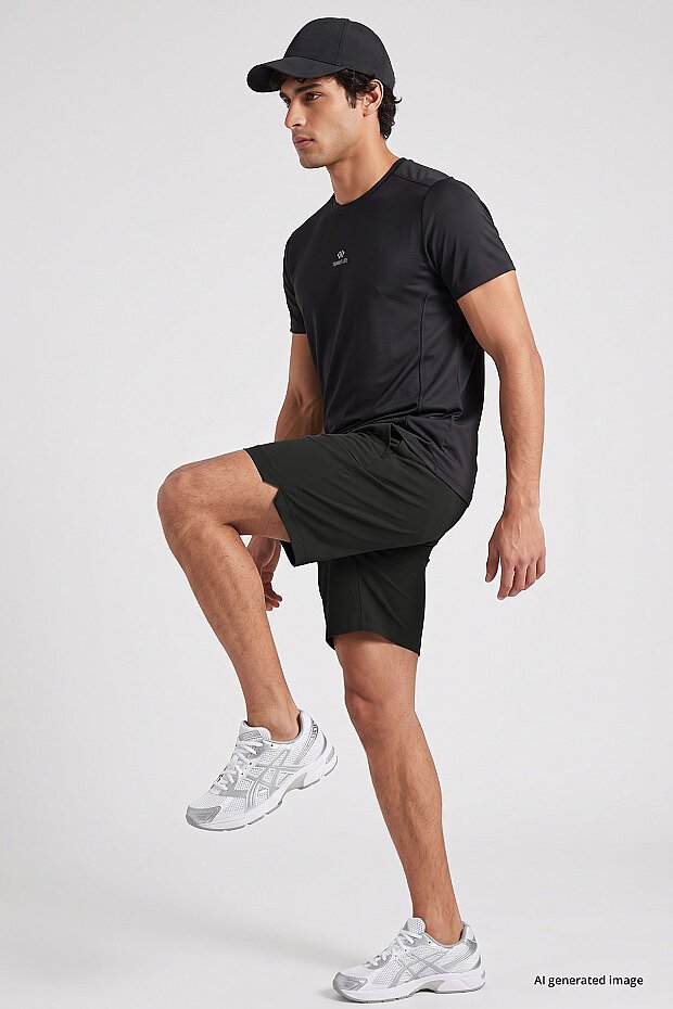 Haki Standart Fit Erkek Performans Şort - 81315 - 1