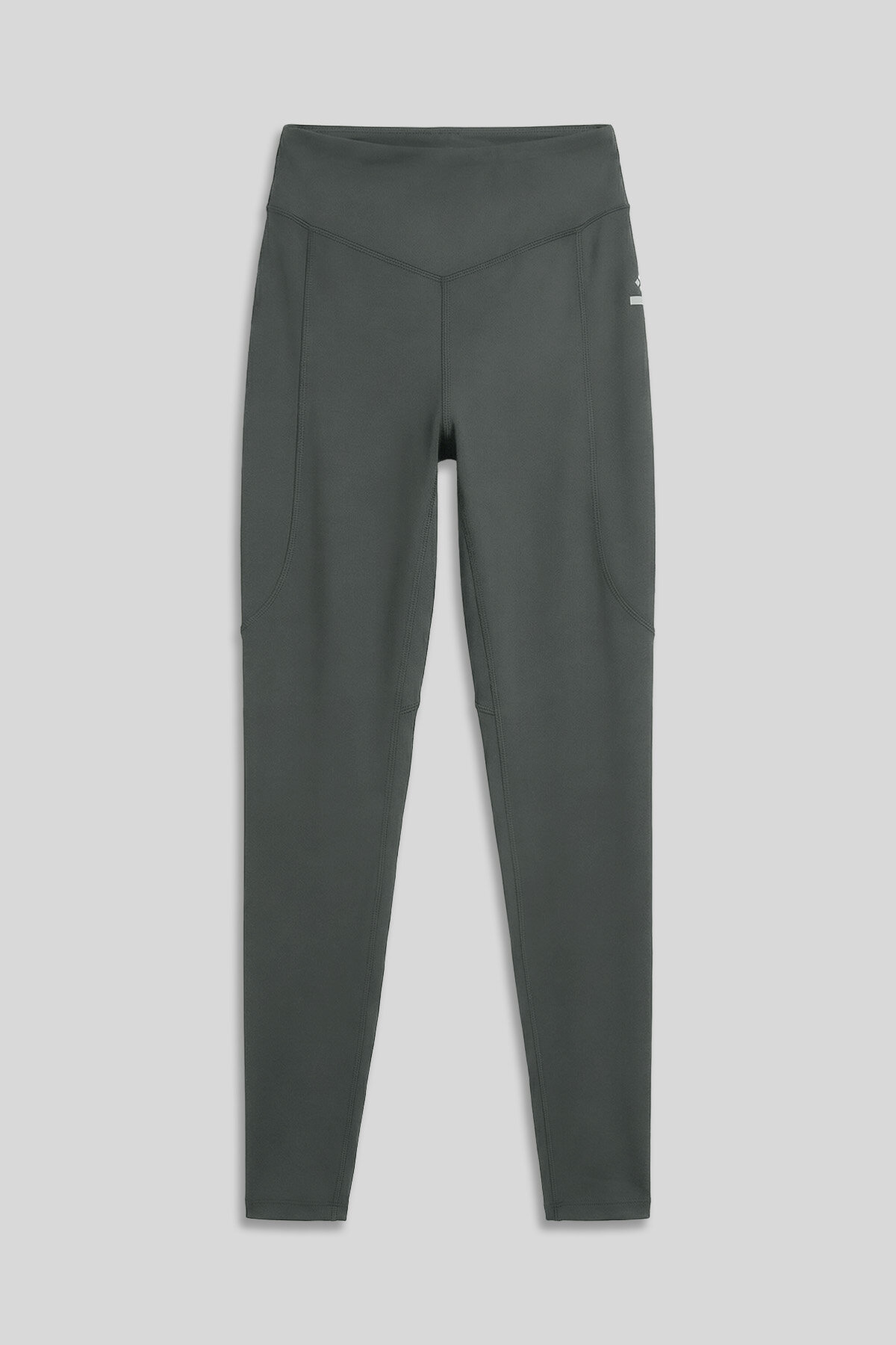 Haki Standart Fit Esnek Performans Kadın Tayt - 94666 - TOMMYLIFE (1)