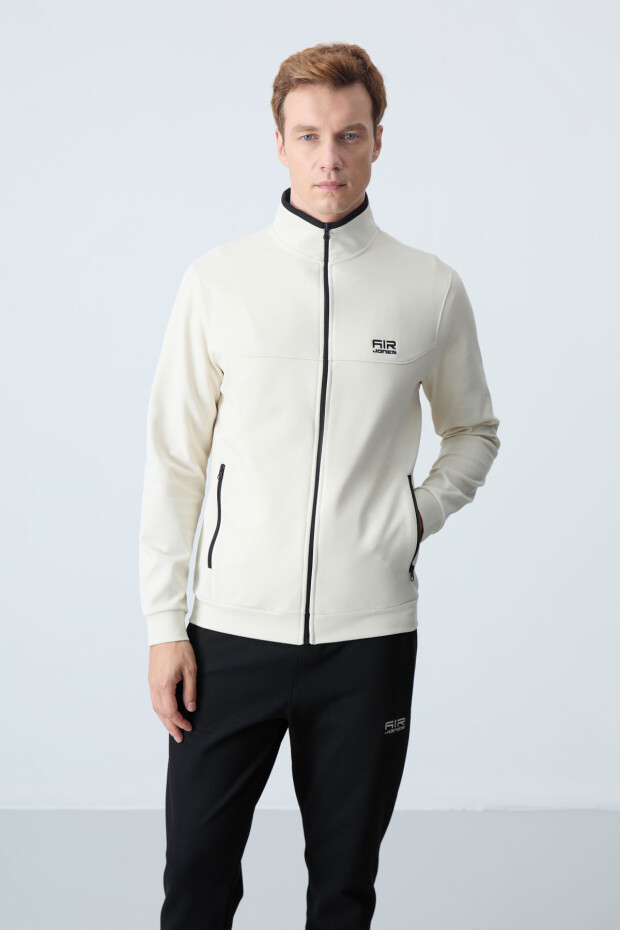 Hugo Bej - Siyah Jogger Erkek Eşofman Takım - 85198 - 6