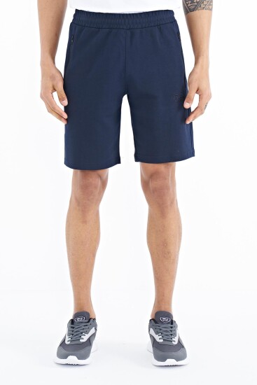 Ryan İndigo Cepli Standart Kalıp Erkek Şort - 81239 - Air Jones (1)