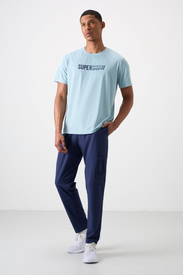 İndigo İnce Yumuşak Comfort Fit Erkek Eşofman Alt - 82120 - 3