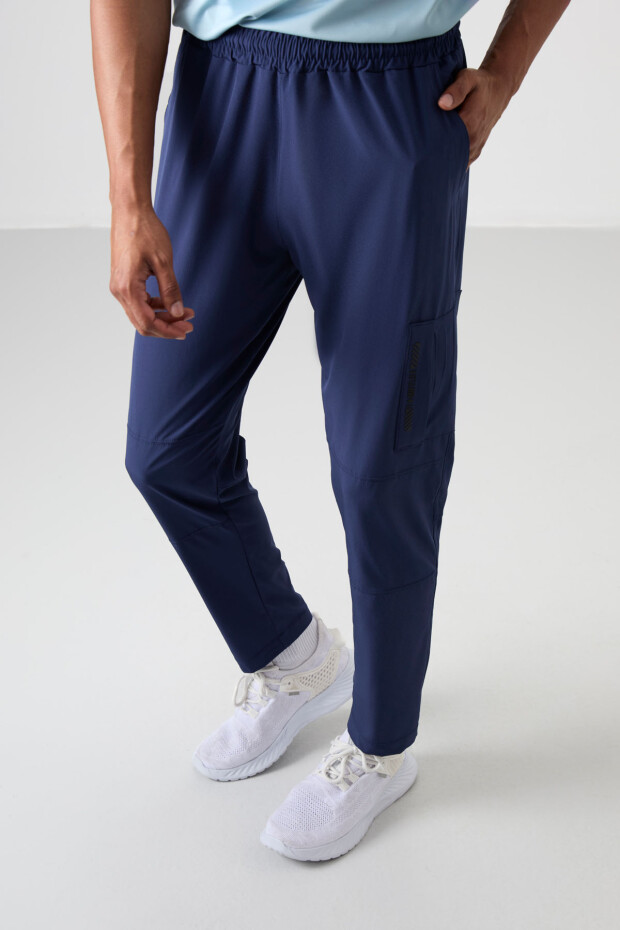 İndigo İnce Yumuşak Comfort Fit Erkek Eşofman Alt - 82120 - 1