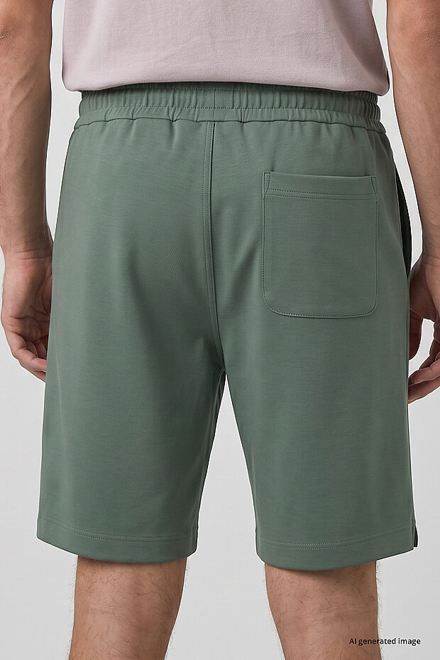 Kaktüs Standart Fit Basic Arka Cepli Erkek Şort - 81314 - 6