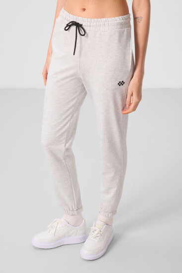 Kar Melanj Dik Yaka Fermuarlı Rahat Form Kadın Eşofman Tunik Takım - 95345 - TOMMYLIFE (1)