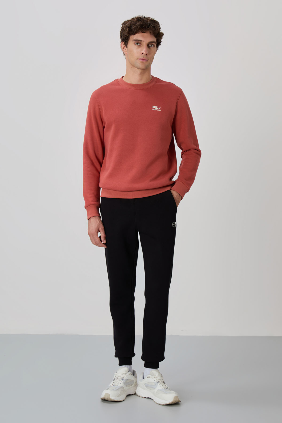 Andy Kiremit-Siyah Şardonlu Erkek Eşofman Takım - 85190 - Air Jones