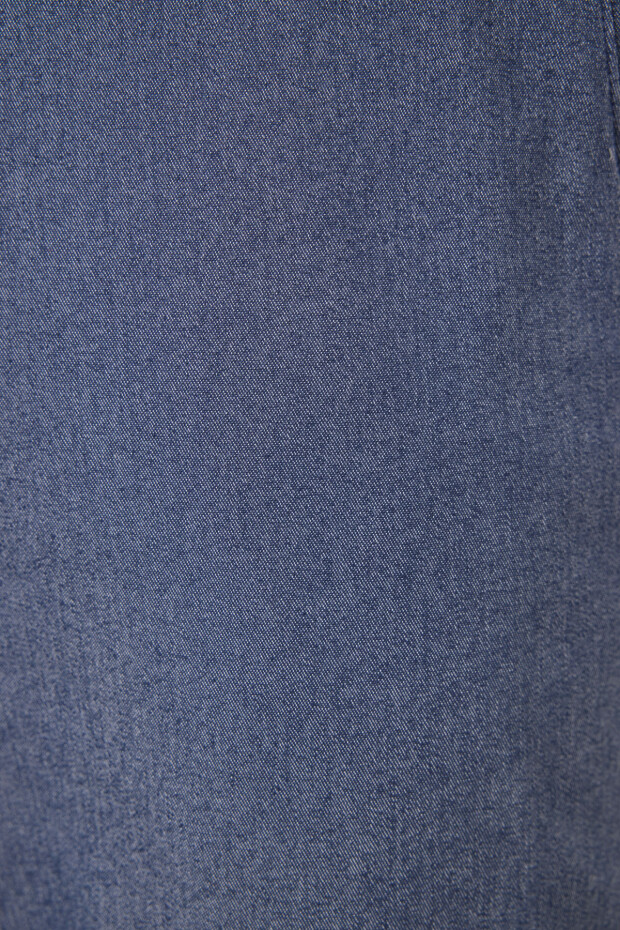 Kot Lacivert Standart Fit Dokuma Hafif Esnek Chino Erkek Pantolon - 82179 - 6