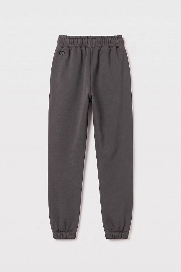Koyu Gri Standart Fit Basic Kız Çocuk Eşofman Alt - 75194 - 2