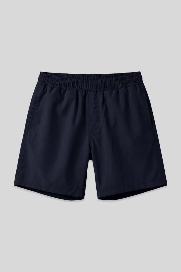 Lacivert Hızlı Kuruyan Standart Fit Erkek Deniz Şortu - 81237 - 2