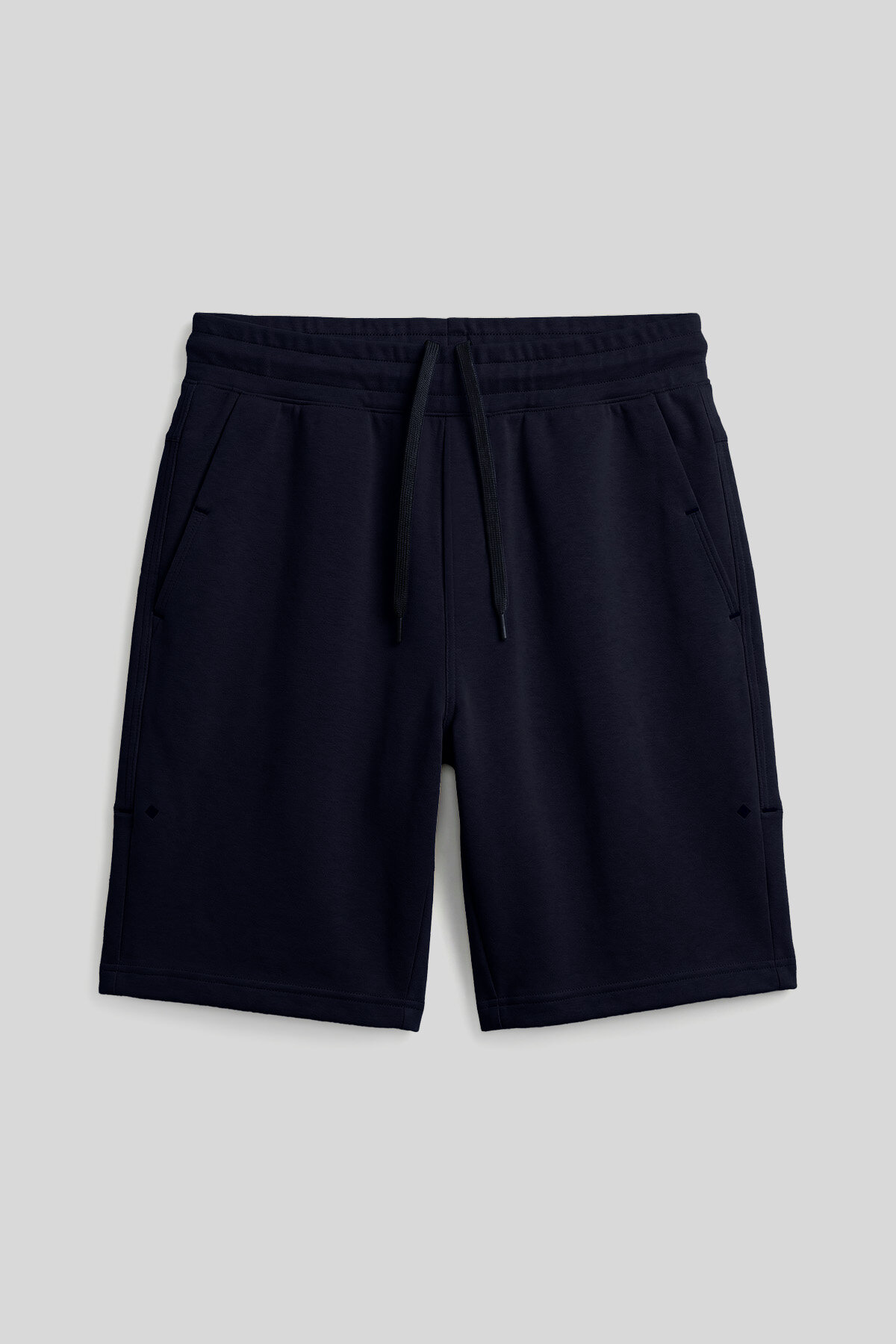 Lacivert Rahat Form Bağcıklı Cep Detaylı Battal Büyük Beden Erkek Şort - 81297 - TOMMYLIFE