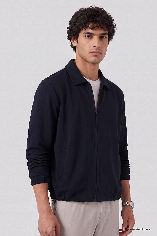 Lacivert Rahat Form Erkek Ceket - 88494 - 4