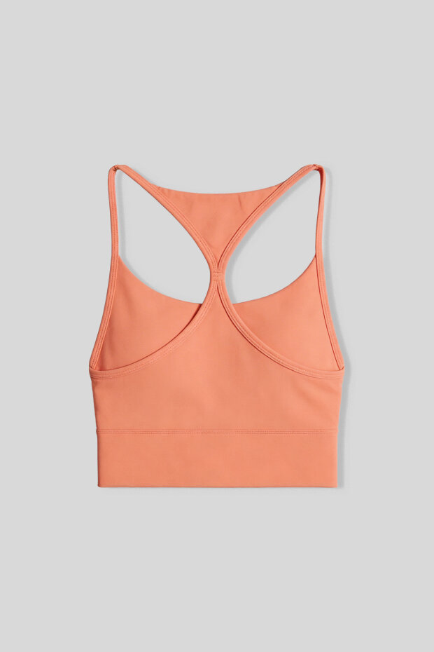Mercan Standart Fit Baskılı Sırt Detaylı Kadın Spor Büstiyer - 97300 - 5